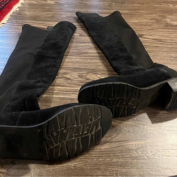 Stuart Weitzman 5050 knee high stretch riding boots size 37 - Picture 2 of 8